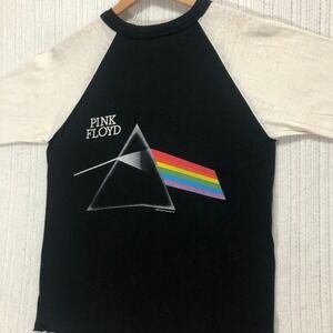 Pink‎ Floyd Vintage 1987 Tour Raglan T-Shirt Dark Side of the Moon